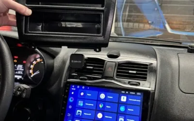 Lada Granta — установили мультимедиа на базе Андроид и камеру заднего вида