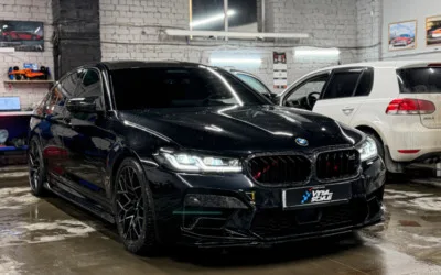 BMW M5 F90 Competition — установка охранной системой StarLine S96 V2 с автозапуском