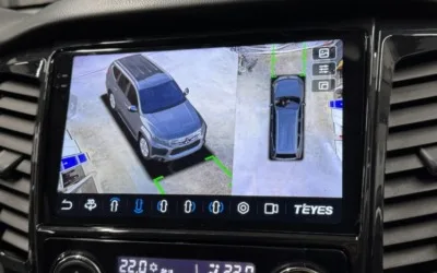 Mitsubishi Pajero Sport 2018 года — установили мультимедиа Teyes CC3 2K на Android и систему кругового обзора