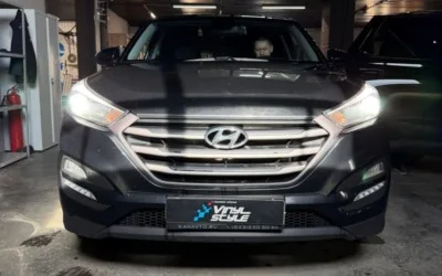 Hyundai Tucson 2017 года — установка мощных модулей Aozoom K3 Dragon Knight