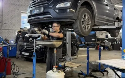 Hyundai Santa Fe — замена масла в АКПП, в редукторе, раздатке и муфте Haldex
