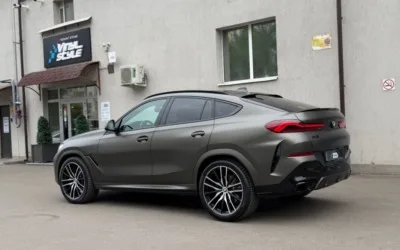 BMW X6 — бронирование кузова и шумоизоляция салона