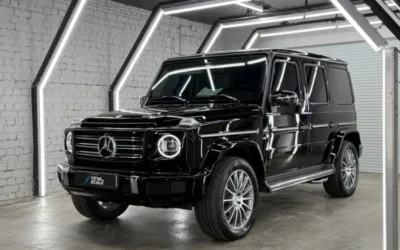 Mercedes G класса — полировка кузова и покрытие керамикой