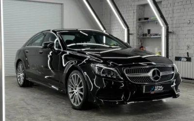 Mercedes CLS — полировка кузова и нанесение керамики